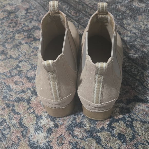 Dansko Sparkling Beige Ankle Booties - Picture 3 of 4